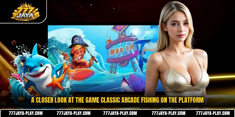 A closer look at the game Classic Arcade Fishing on the platform