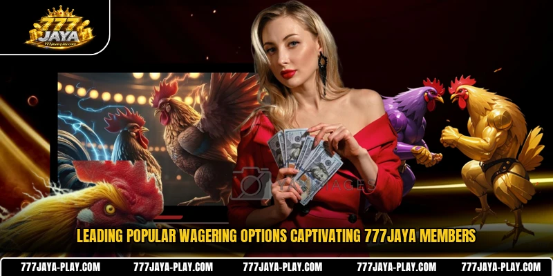 Leading popular wagering options captivating 777JAYA members