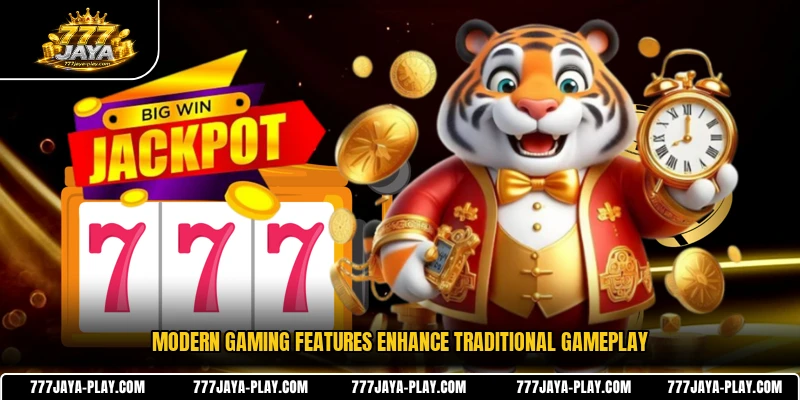 Modern gaming features enhance traditional gameplay