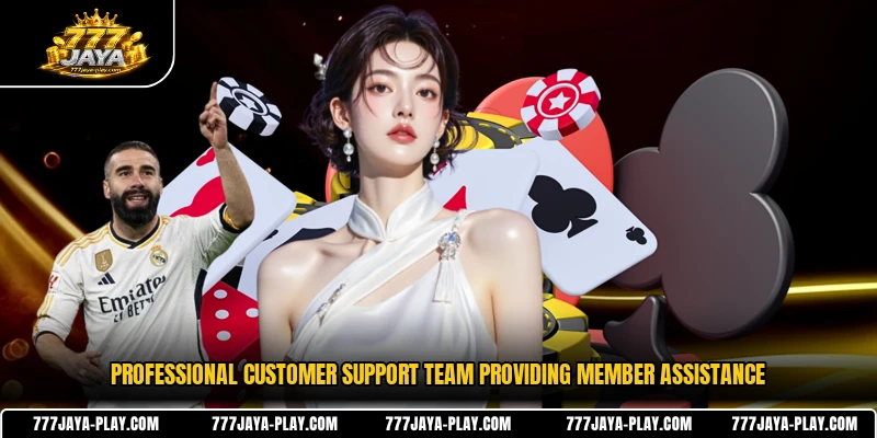 Professional customer support team providing member assistance